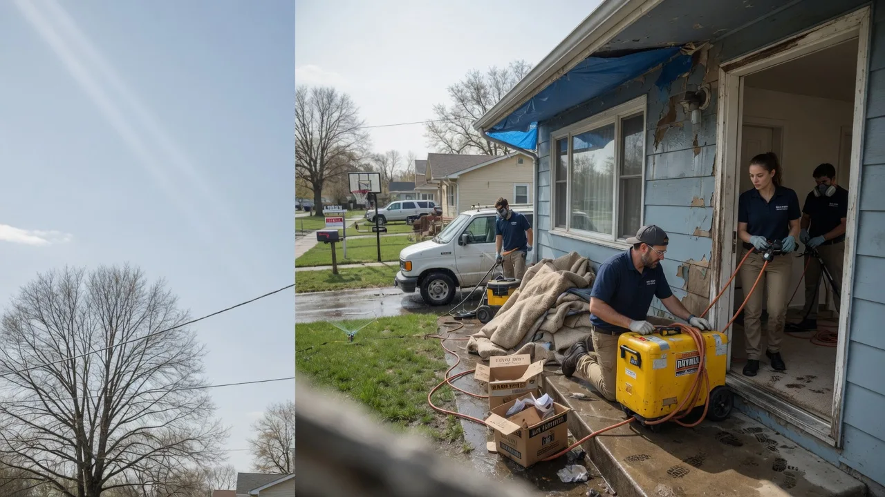 Basement Flood Cleanup in Ferryville, WI near me